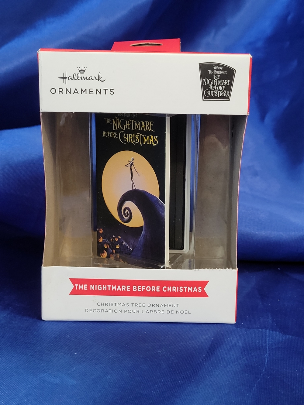 Hallmark Disney The Nightmare Before Christmas VHS Tape Ornament NIB